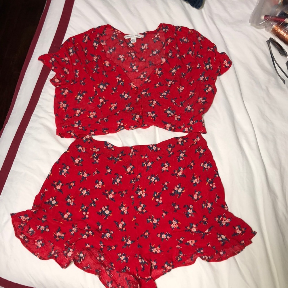 american eagle 2 piece set!